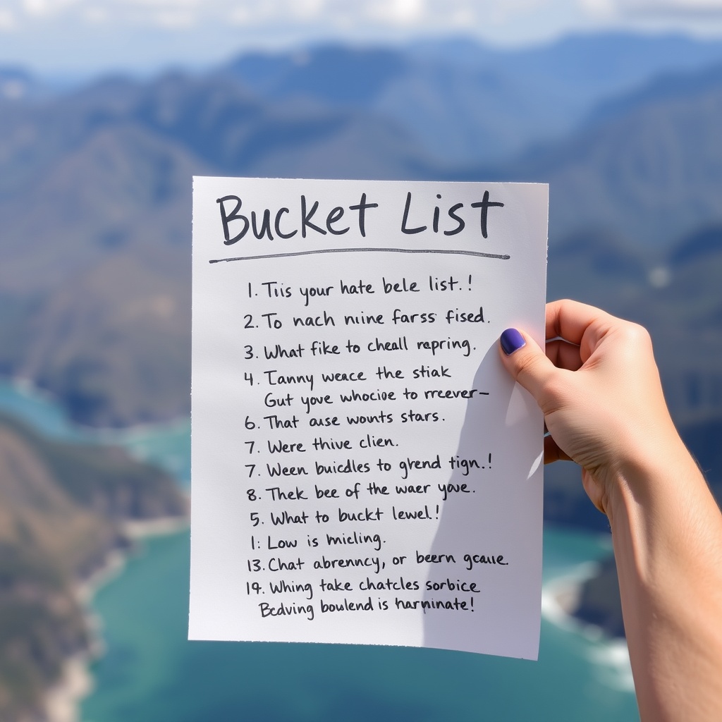 The Psychology Behind Bucket Lists